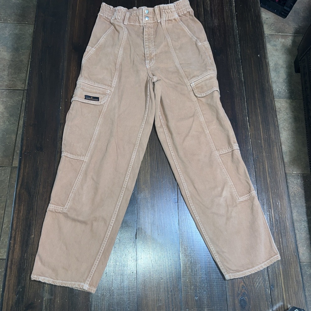 Cargo Pants Urban Outfitters BDG Brown Multiple Pockets Skate 30 - Picture 1 of 9